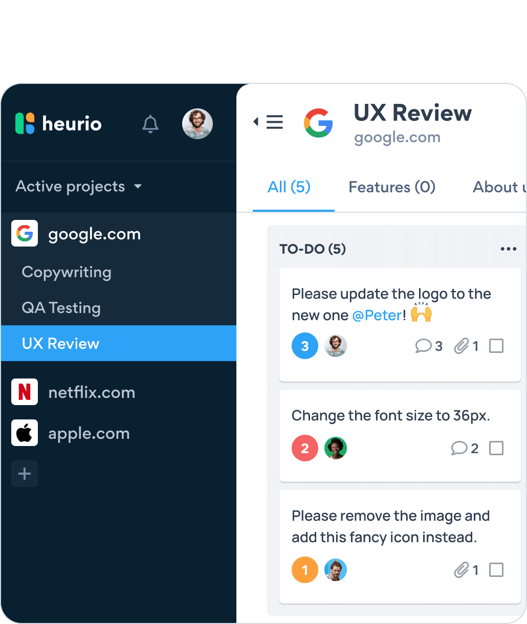 Manage projects and team members